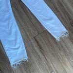 Current/Elliott The Stiletto Skinny Jeans Released Hem White Sugar Ankle 26 Photo 12