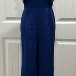 🆕 Auxo Chic Royal Blue Ruffle Jumpsuit Size M Size M Photo 0