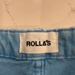 ROLLA'S Duster High Rise Shorts in Bluebird Size 24‎ Blue Photo 4
