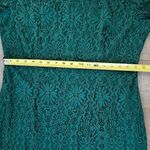 Merokeety Green Flutter Sleeve Sheath Midi Dress for Wedding Guest Photo 2