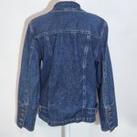 Caribbean Joe  Denim Jacket Size Medium Denim Blazer Photo 3