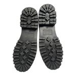 Marc Fisher Izzie Grey Suede Shearling Lace-Up Lug Sole Boots Size 9.5 Photo 2