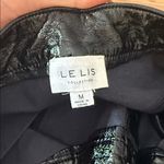 Le lis  Glossy Black Men's Jeans Photo 1