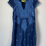 Roller Rabbit Embroidered Floral Dress Size XS Photo 0