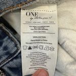 One Teaspoon  Women's Super Baggies Jeans Sz 26‎ Pacifica Blue Tapered Distressed Photo 7