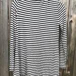 Soma  Black White Striped Loungewear Cardigan Photo 2