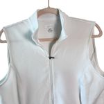 Greg Norman White Ribbed Sleeveless Outerwear Vest Golf Sports Outdoor Medium‎ Photo 2