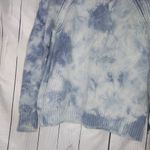 American Eagle Blue Tie-Dye Boho Y2K Knit Pullover Sweater Photo 8