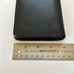 Kate Spade  Black Leather Wallet with Gold Logo Photo 9