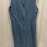 Y2k denim 2 piece shift dress and open jacket with pockets set Blue Size 1X Photo 4