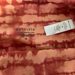 Athleta  Womens Leggings Orange Elation Printed Capri Yoga Quick Dry 16215 Photo 2