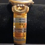 Wrangler moon phase two tone women's wrist watch Photo 2