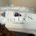 Sultan Blue Bridal Heels with Crystal Accents Size 6.5 Photo 8