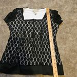 Requirements  Size Small Black White Blouse Professional Career Nylon Polyester Photo 6