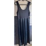 Vintage Quiet Moments long night gown in black lace trim‎ size M Size M Photo 4
