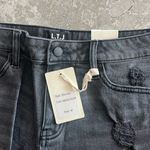 Letter to Juliet Washed Black Denim Shorts, Size M New w/Tag Size M Photo 5