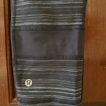 Lululemon RARE Run the World 7/8 Tight Leggings Cyber Stripe Naval Blue Size 8 Photo 9