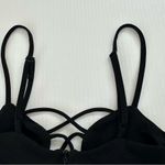 Nookie Tropicana Cross Front Midi Stretch Dress Black, XS Photo 8