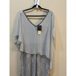 J Kara Women's Pop Over with Beaded Bottom Silver Size 16 Photo 2