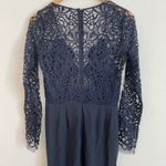 Michelle Mason  Women's Silk Lined Lace Jumpsuit - 4 Photo 4