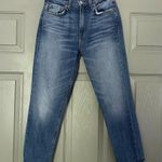 Reformation Julie Jeans in Bryce Wash Medium Wash High Waisted Photo 1