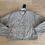 Levi's Levi Strauss Quilted Jacket Rumer Size M Beige Photo 0