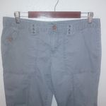 Daisy Fuentes  Moda 8 32x31 Cutest Riveted Gray Cotton Cargo Pants Photo 5