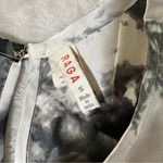 Raga  Small Black White Midi Dress Tie dye Splatter Hip Hop Urban Business casual Photo 8