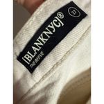 BLANK NYC The Reeve Sunflower Floral Embroidered White Denim Shorts 27 Photo 10