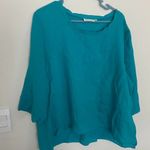 Habitat  large blue blouse Photo 0