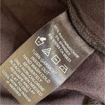 Nic+Zoe  black ruched long sleeved V neck top Photo 7