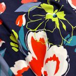 Anne cole Floral Tankini Swimsuit Top multicolor navy blue size small Photo 3