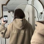 Essentials Fear of God Classic Pullover Hoodie Brown Size Large Photo 1