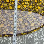 LuLaRoe NWT Irma Printed Hi-Low Tunic Yellow & Purple Size Medium Photo 8