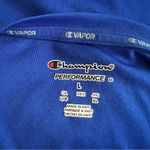 Champion  Performance Vapor Royal Blue Sporty Workout Tshirt Shirt Size L Photo 6