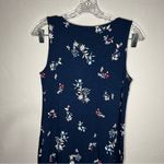 J. Jill NWT  Navy Blue Floral Perfect Summer Maxi Dress Photo 4