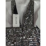 Beauty Kai Women's Sequin‎ Halter Neck Maxi Dress Black MED NWT Party Weddings Photo 7