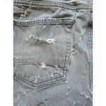 PacSun Men 32" Slim Shorts Diamond Stash Distress Denim Vertical Stretch Holes Photo 4