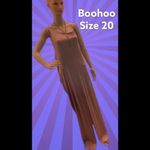 Boohoo Mauve Sleeveless Maxi Gown size 20 Photo 2
