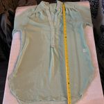 fab'rik Fab’rik Sheer Mint Green High Low Top S Boho Coconut Girl Coquette Girl Pastel Photo 5