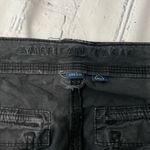 American Eagle  Baggy Cargo Pants Jogger Black Women’s 6 Utility Straight Leg Y2K Photo 13