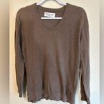 Everlane Cashmere Blend Pullover Sweater Brown Size Medium Photo 0