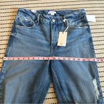 Good American Good Icon Crop Jeans 4/27 NEW Festival Rips Indigo157 Photo 8