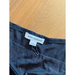 We Wore What Black Knot Front Cutout Midi Dress Large Photo 8