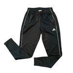 Adidas  Womens Pants Small Black Ankle Zip Track Joggers Sweatpants Running Photo 1
