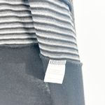 Adore Womens Fall Lagenlook Striped Knit Open Front Cardigan Sweater Vest Size S Black Photo 3