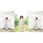 Adelyn Rae 💕💕 Floral Maxi Dress with Lace Dress Photo 5