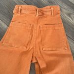 ZARA  Flare Jeans in Vibrant Orange XS Photo 8