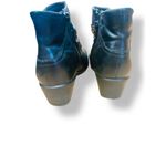 Earth Origins Black Ankle Boots Womens 8.5M Mod Goth Minimalist Classic Booties Photo 10