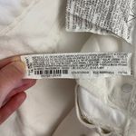 ZARA High-Rise Distressed Mom Denim Shorts Womens Size 8 White Streetwear Photo 7